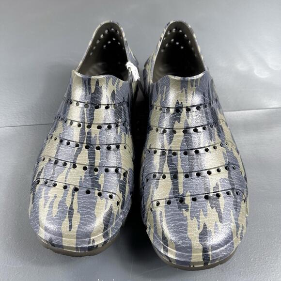 Sperry Water Strider Clog Mens 9 Olive Green Camo Water Sandal Quick Dry Day - Picture 3 of 9